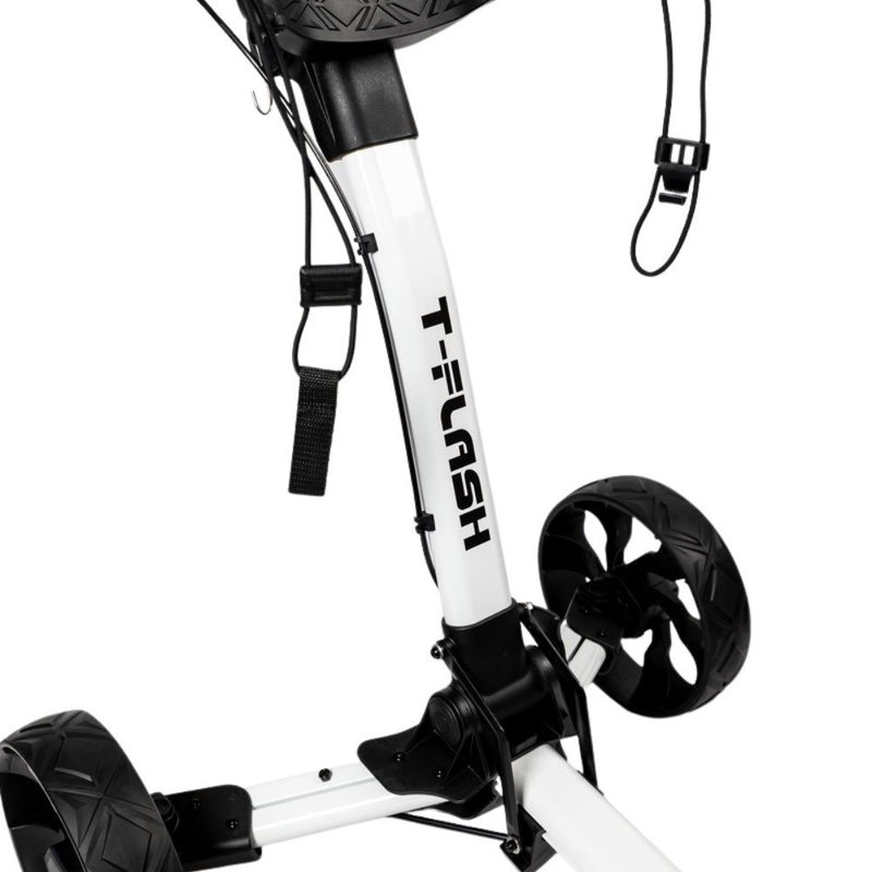 Axglo TriLite T-Flash carbon decor chariot manuel, blanc/noir