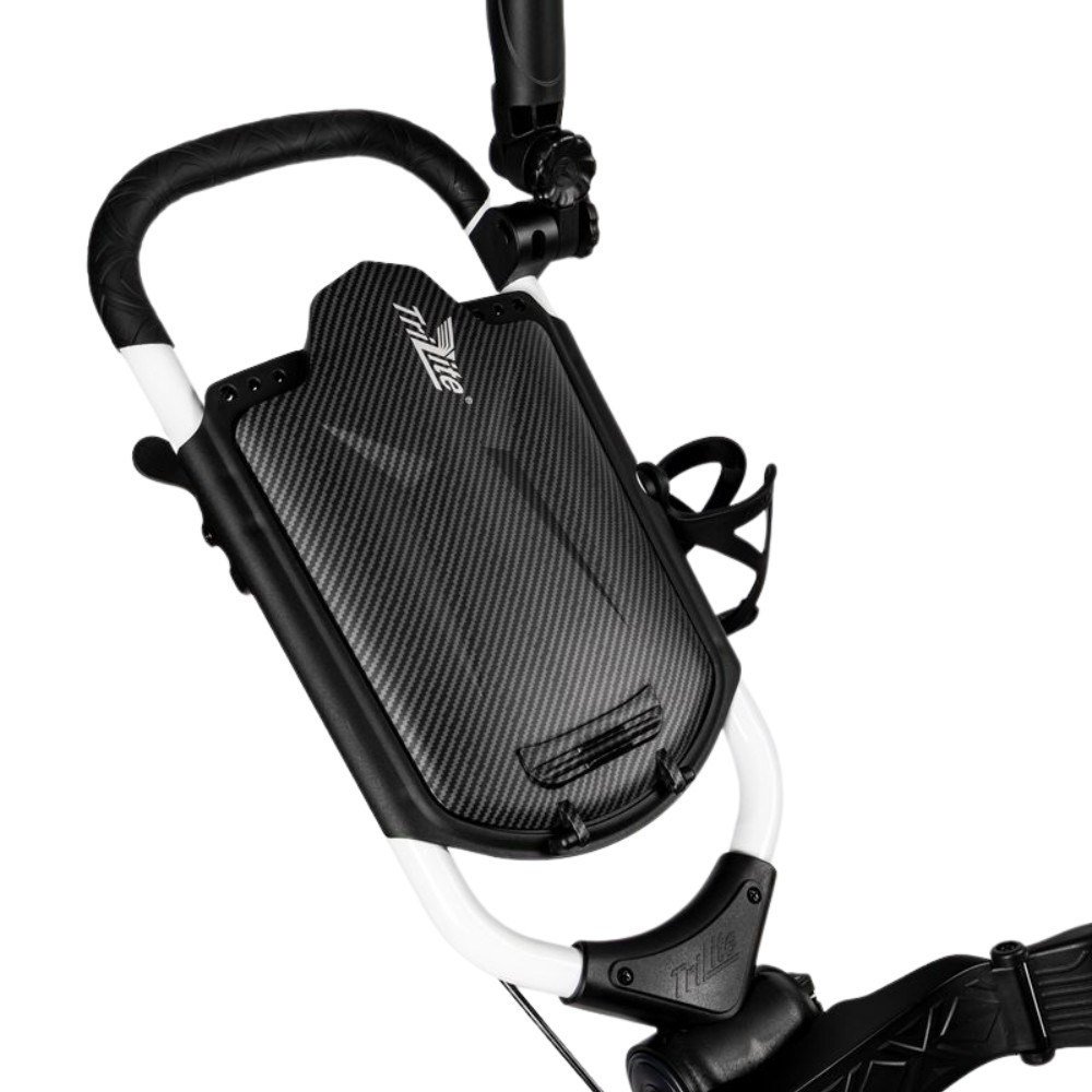 Axglo TriLite T-Flash carbon decor chariot manuel, blanc/noir