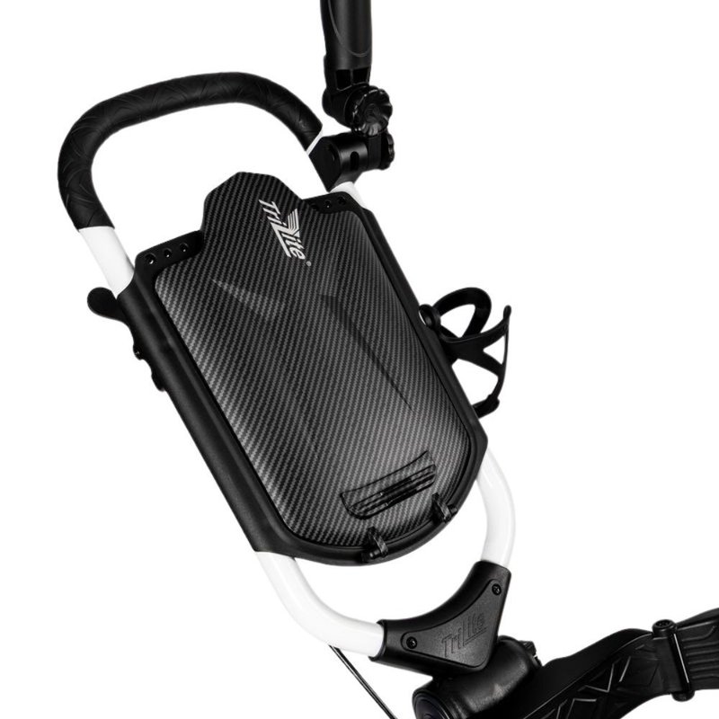 Axglo TriLite T-Flash carbon decor chariot manuel, blanc/noir