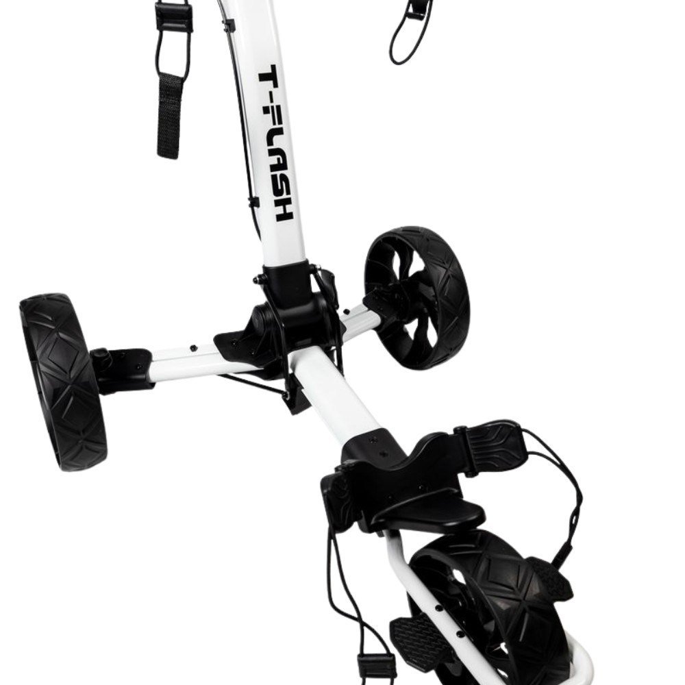 Axglo TriLite T-Flash carbon decor chariot manuel, blanc/noir