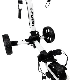 Axglo TriLite T-Flash carbon decor chariot manuel, blanc/noir