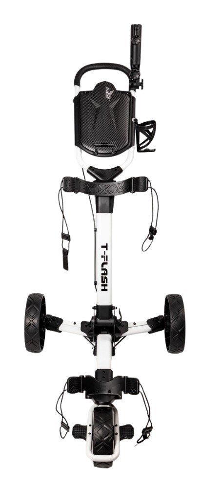 Axglo TriLite T-Flash carbon decor chariot manuel, blanc/noir