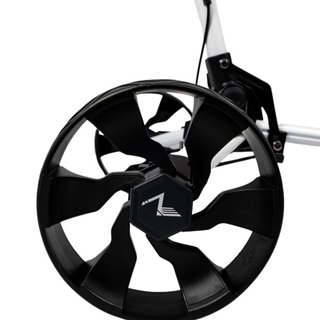 Axglo TriLite T-Flash carbon decor chariot manuel, blanc/noir