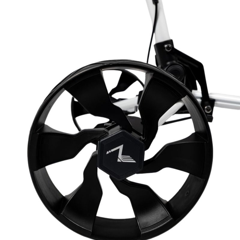 Axglo TriLite T-Flash carbon decor chariot manuel, blanc/noir