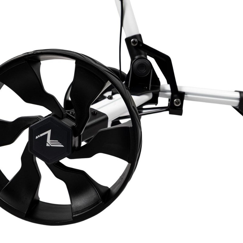 Axglo TriLite T-Flash carbon decor chariot manuel, blanc/noir