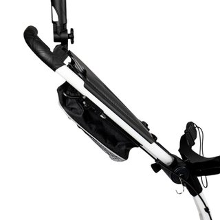 Axglo TriLite T-Flash carbon decor chariot manuel, blanc/noir