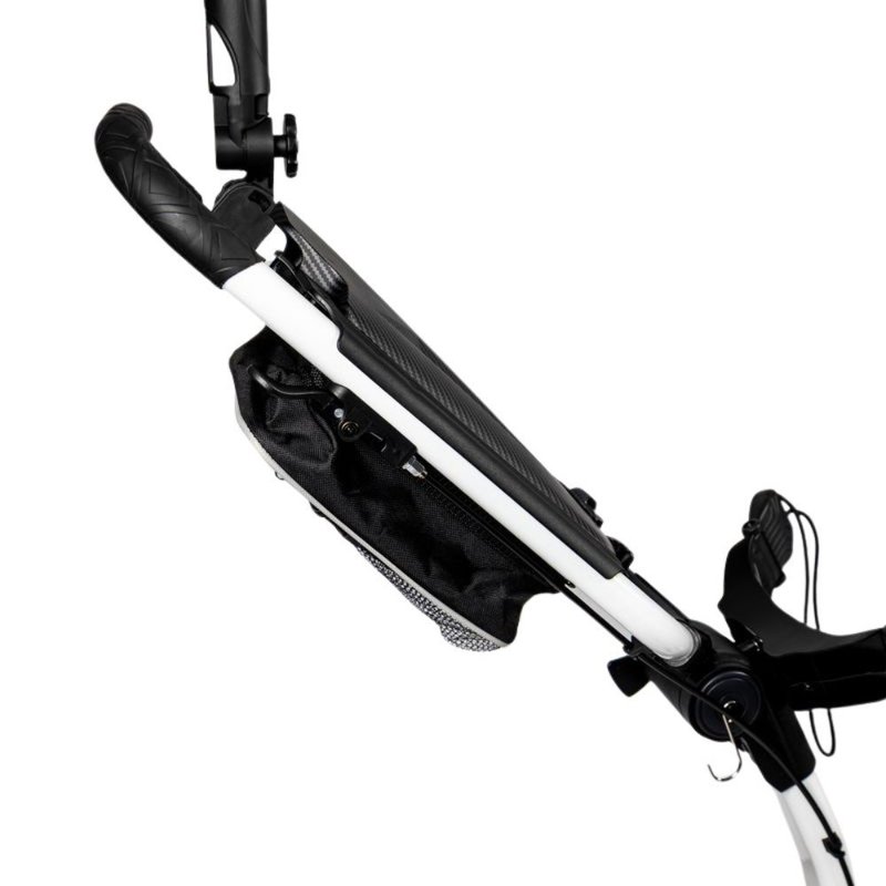 Axglo TriLite T-Flash carbon decor chariot manuel, blanc/noir