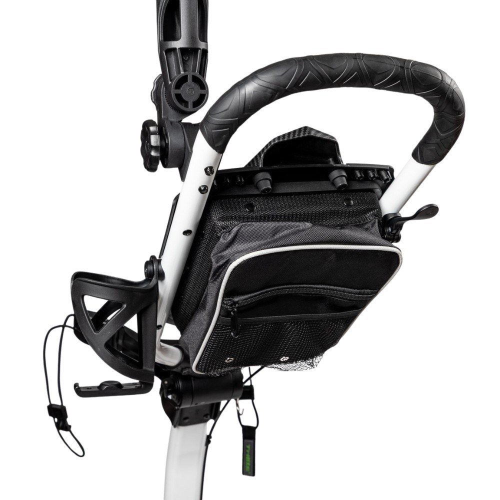 Axglo TriLite T-Flash carbon decor chariot manuel, blanc/noir
