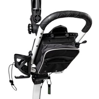 Axglo TriLite T-Flash carbon decor chariot manuel, blanc/noir