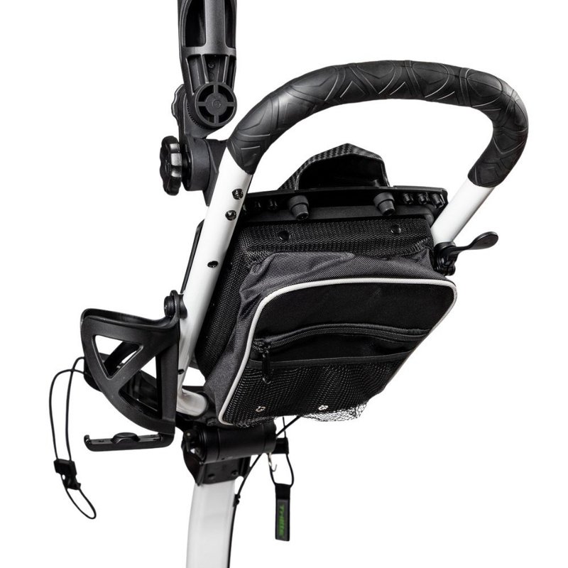 Axglo TriLite T-Flash carbon decor chariot manuel, blanc/noir