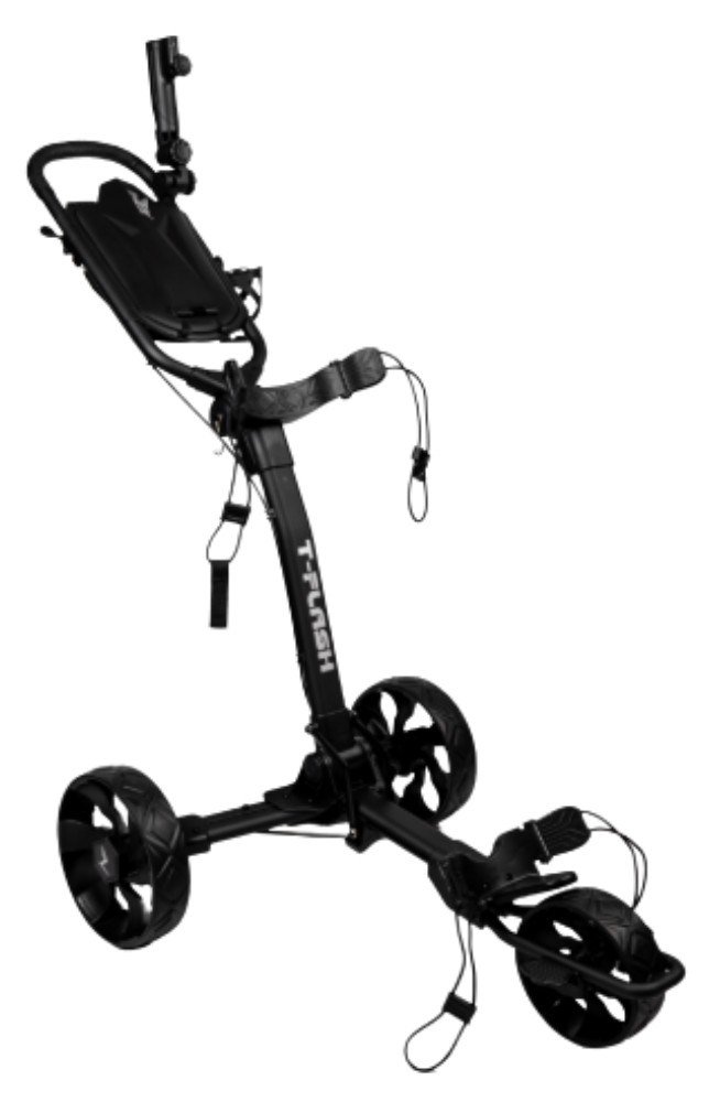 Axglo TriLite T-Flash carbon decor chariot manuel, noir/noir