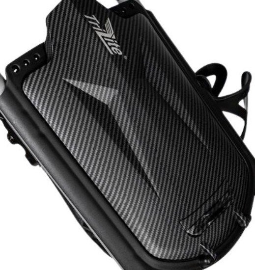 Axglo TriLite T-Flash carbon decor chariot manuel, noir/noir