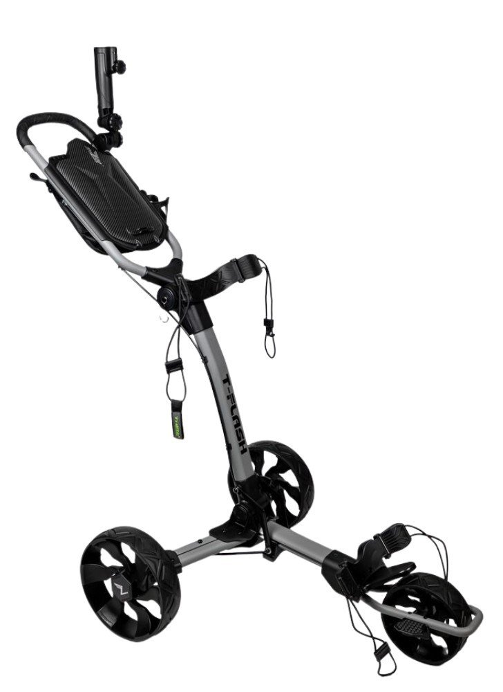 Axglo TriLite T-Flash carbon decor chariot manuel, gris/noir