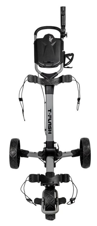 Axglo TriLite T-Flash carbon decor chariot manuel, gris/noir