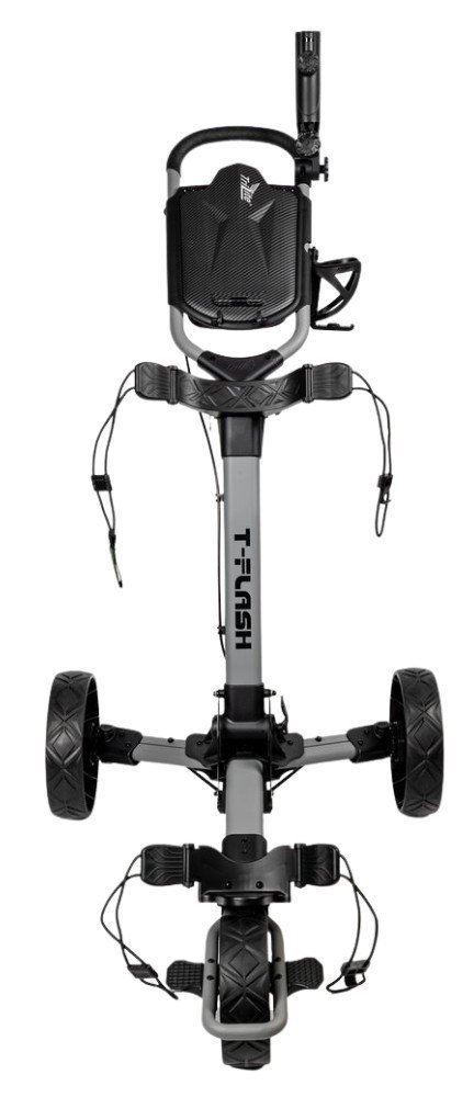 Axglo TriLite T-Flash carbon decor chariot manuel, gris/noir