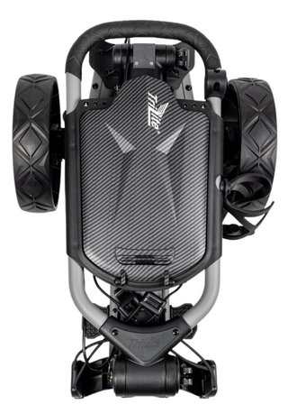 Axglo TriLite T-Flash carbon decor chariot manuel, gris/noir