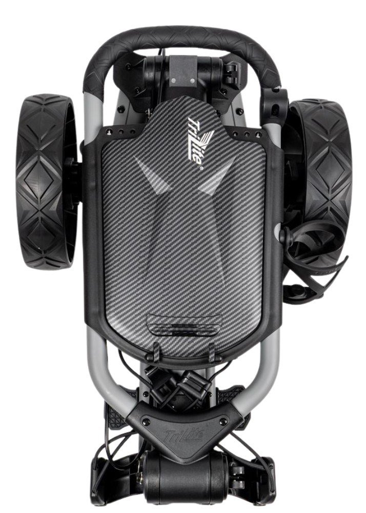 Axglo TriLite T-Flash carbon decor chariot manuel, gris/noir