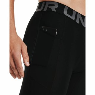 Under Armour HeatGear Shorts boxers de compression homme, noir