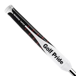Golf Pride Reverse Taper grip putter FLAT MEDIUM, white cap