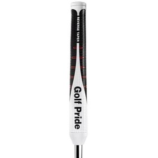 Golf Pride Reverse Taper grip putter FLAT MEDIUM, white cap