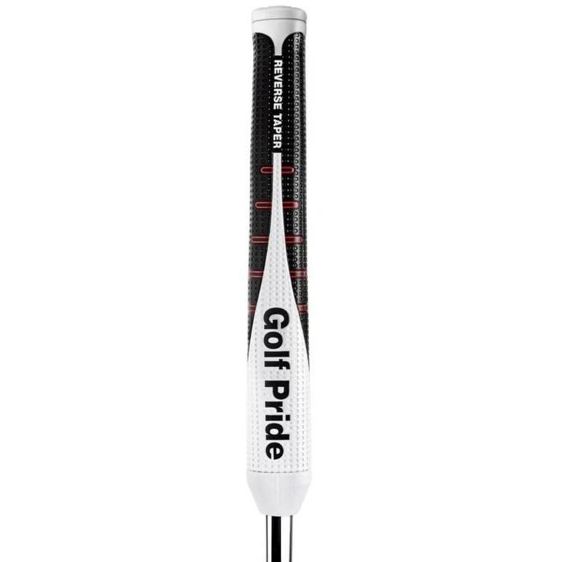 Golf Pride Reverse Taper grip putter FLAT MEDIUM, white cap