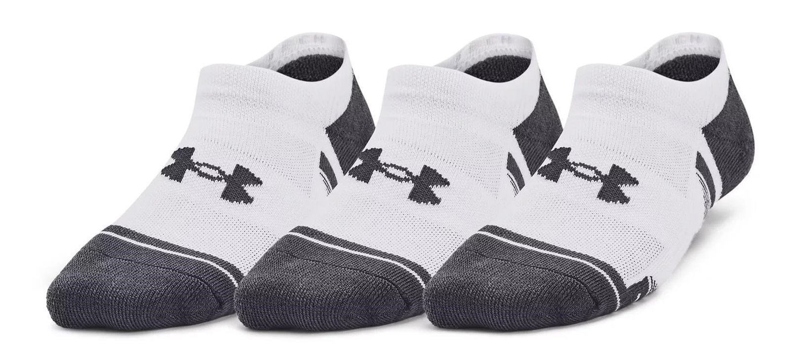 Under Armour Y Performance Tech chaussettes junior (3 paires), blanches