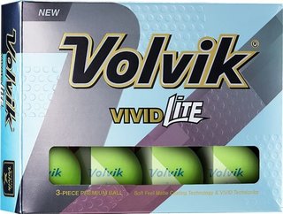 Volvik VIVID Lite balles de golf, vertes