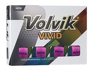 Volvik VIVID balles de golf, violettes