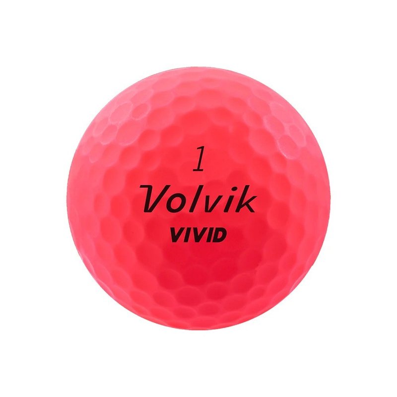 Volvik VIVID balles de golf, roses