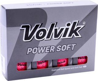 Volvik POWER Soft balles de golf, roses