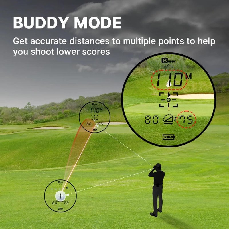 Golf Buddy 2S PRO télémètre laser