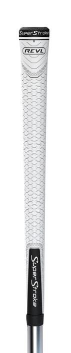 Superstroke REVL Player Club grip, blanc/noir, undersize