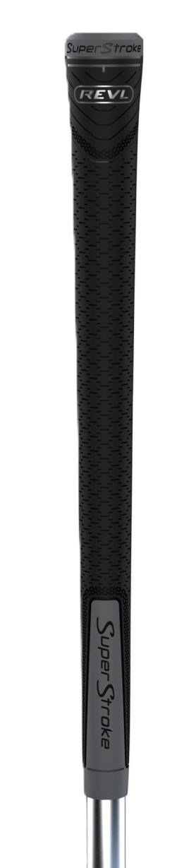 Super Stroke Superstroke REVL Player Club grip, noir/gris, STANDARD