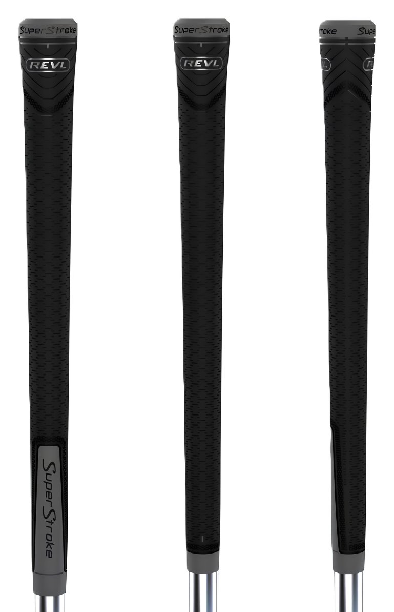 Super Stroke Superstroke REVL Player Club grip, noir/gris, STANDARD