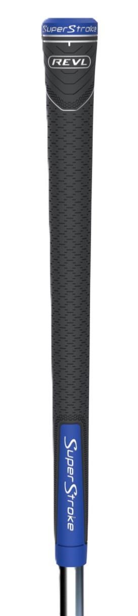 Superstroke REVL Player Club grip, gris/bleu, STANDARD