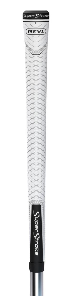 Super Stroke Superstroke REVL Player Club grip, blanc/noir, MIDSIZE
