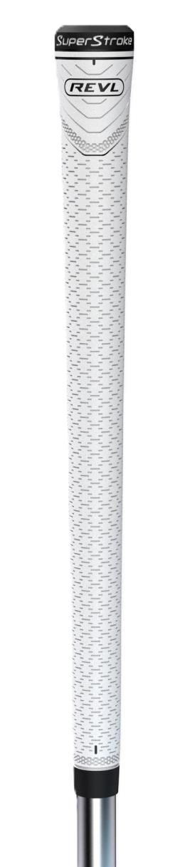 Super Stroke Superstroke REVL Player Club grip, blanc/noir, MIDSIZE