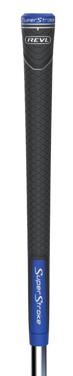 Super Stroke Superstroke REVL Player Club grip, gris/bleu, MIDSIZE
