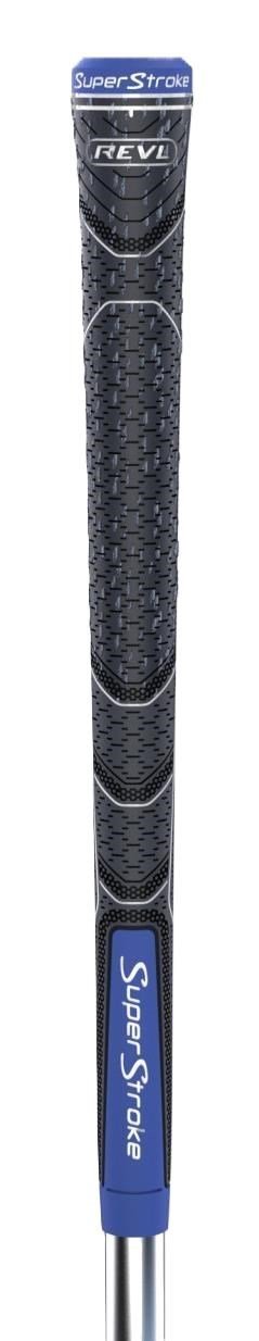 Superstroke REVL Element Club grip, gris/bleu, STANDARD