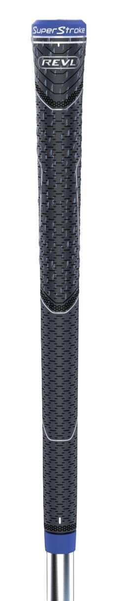 Superstroke REVL Element Club grip, gris/bleu, STANDARD