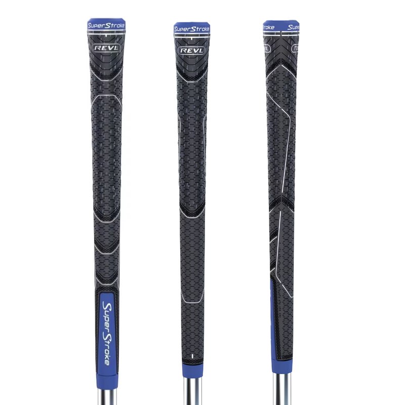 Superstroke REVL Element Club grip, gris/bleu, STANDARD