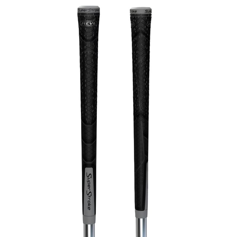 Super Stroke Superstroke REVL Element Club grip, noir/gris, MIDSIZE