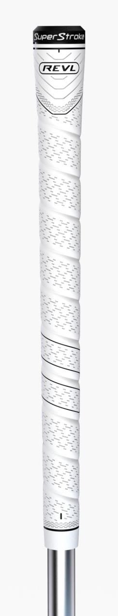 Super Stroke Superstroke REVL Comfort Club grip, STANDARD, blanc