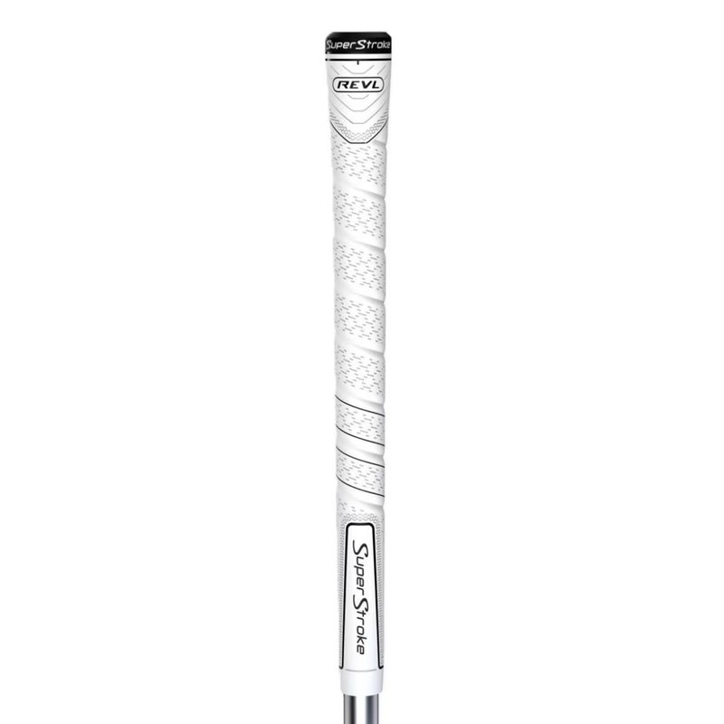 Super Stroke Superstroke REVL Comfort Club grip, STANDARD, blanc