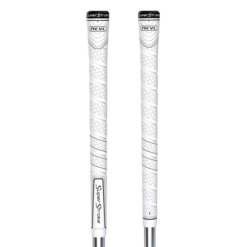 Super Stroke Superstroke REVL Comfort Club grip, STANDARD, blanc