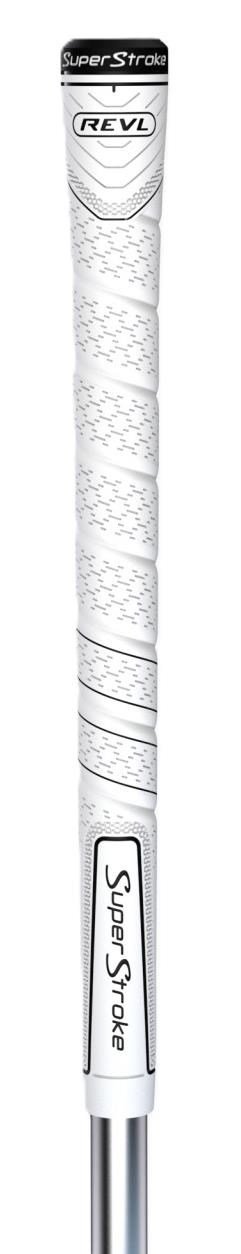 Super Stroke Superstroke REVL Comfort Club grip MIDSIZE, blanc