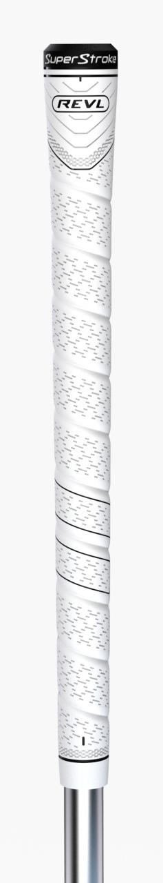 Super Stroke Superstroke REVL Comfort Club grip MIDSIZE, blanc