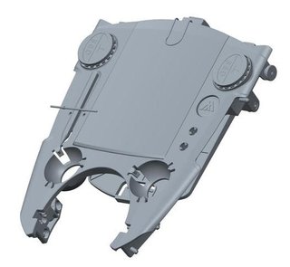 Big Max SPARE PART - Big Max Scorecard Holder for Blade IP accessoire de chariot, noir
