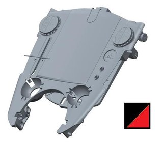 Big Max SPARE PART - Big Max Scorecard Holder for Blade IP, noir/rouge