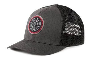 Travis Mathew The Patch casquette homme, heather grey pinstripe
